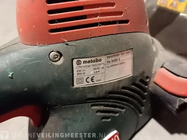 Heggenschaar metabo, hs 8465 s - afbeelding 4 van  4