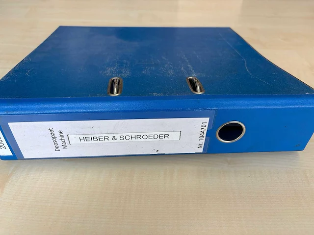 Heiber+schröder - ce 650/1 - schalenopzetmachine 2000 - afbeelding 7 van  12