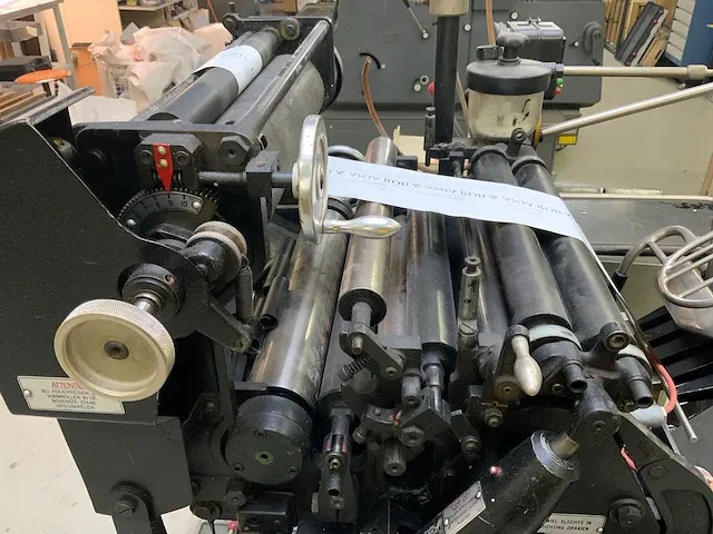 Heidelberg - degelpers met hotfoil stamping system - afbeelding 6 van  14