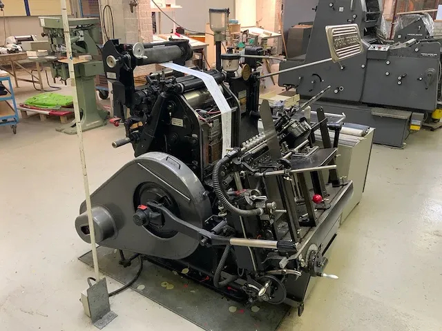 Heidelberg - degelpers met hotfoil stamping system - afbeelding 8 van  14