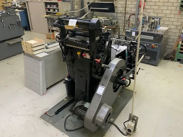 Heidelberg - degelpers met hotfoil stamping system - afbeelding 10 van  14
