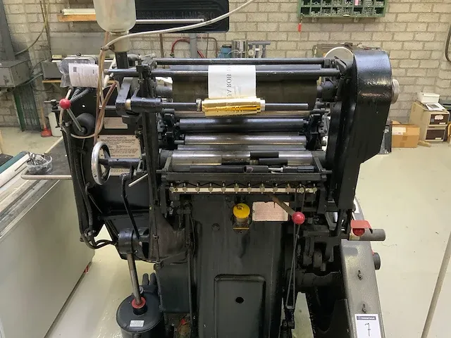 Heidelberg - degelpers met hotfoil stamping system - afbeelding 11 van  14
