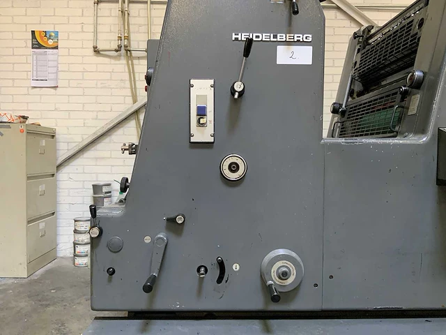 Heidelberg - gtoz-52 - 2-kleuren drukpers - afbeelding 4 van  13