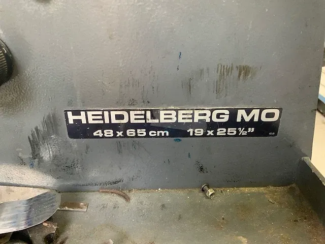 Heidelberg - mo-e - offsetpers - afbeelding 3 van  11