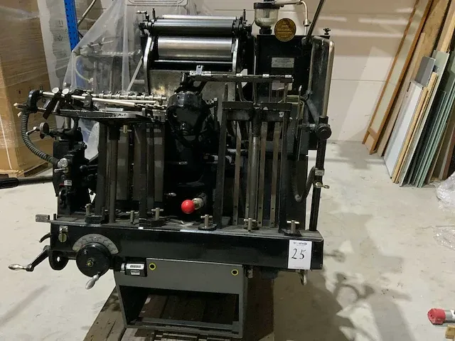 Heidelberg degelpers - afbeelding 9 van  15