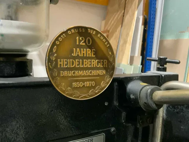 Heidelberg degelpers - afbeelding 12 van  15