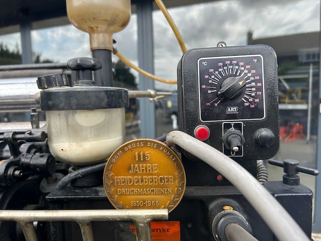 Heidelberg degelstansmachine - afbeelding 14 van  15