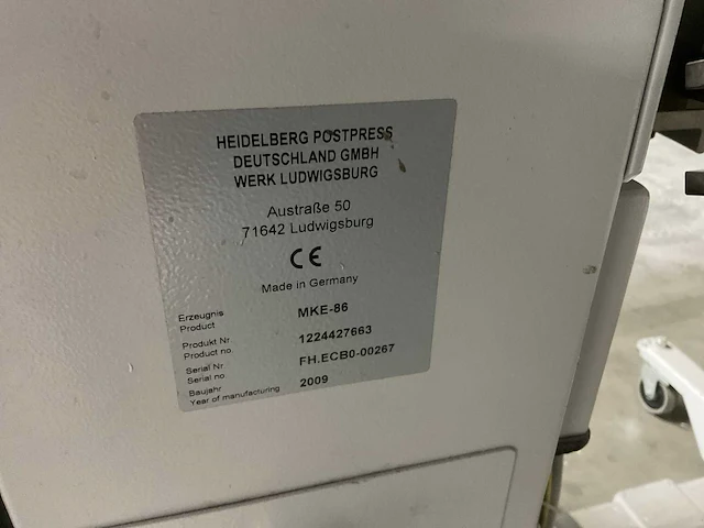 Heidelberg stahlfolder - 2018 - bh82 - voltassen vouwmachine - afbeelding 6 van  29