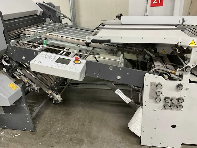 Heidelberg stahlfolder - 2018 - bh82 - voltassen vouwmachine - afbeelding 21 van  29