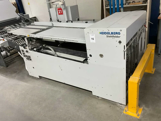 Heidelberg stahlfolder - 2018 - bh82 - voltassen vouwmachine - afbeelding 22 van  29