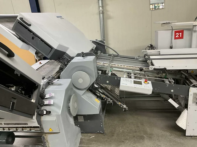 Heidelberg stahlfolder - 2018 - bh82 - voltassen vouwmachine - afbeelding 29 van  29