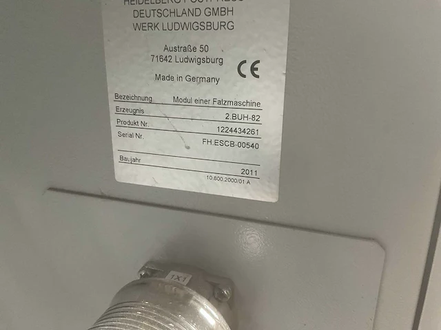 Heidelberg stahlfolder mail configuratie - afbeelding 10 van  26