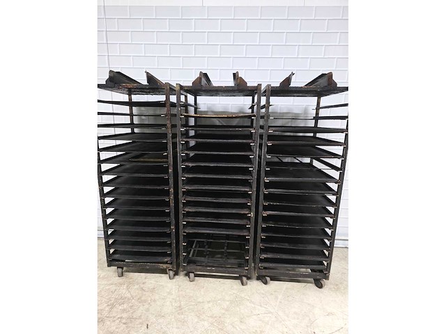 Hein - 15-delige rvs ovenwagen (3x) - afbeelding 2 van  4