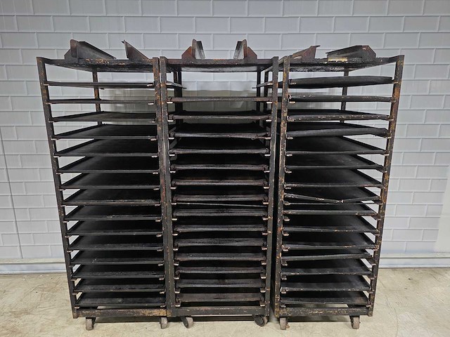 Hein - 15-delige rvs ovenwagen (3x) - afbeelding 1 van  5