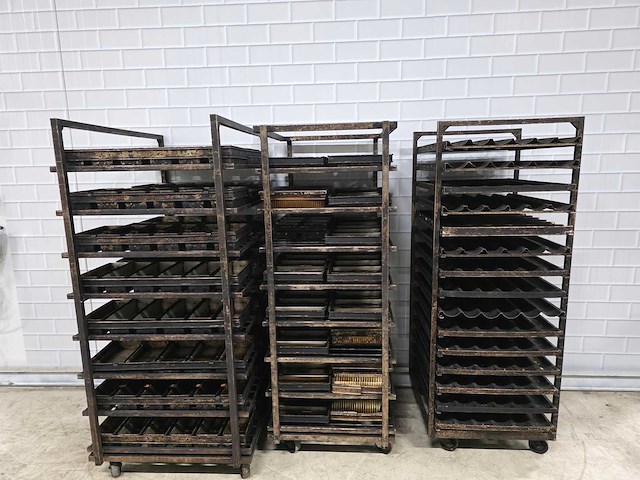 Hein - rvs ovenwagen (3x) - afbeelding 1 van  5