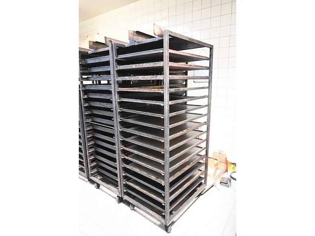 Hein 15-delige rvs ovenwagen (4x) - afbeelding 2 van  5