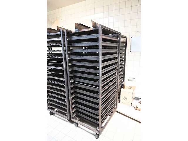 Hein 15-delige rvs ovenwagen (4x) - afbeelding 3 van  5