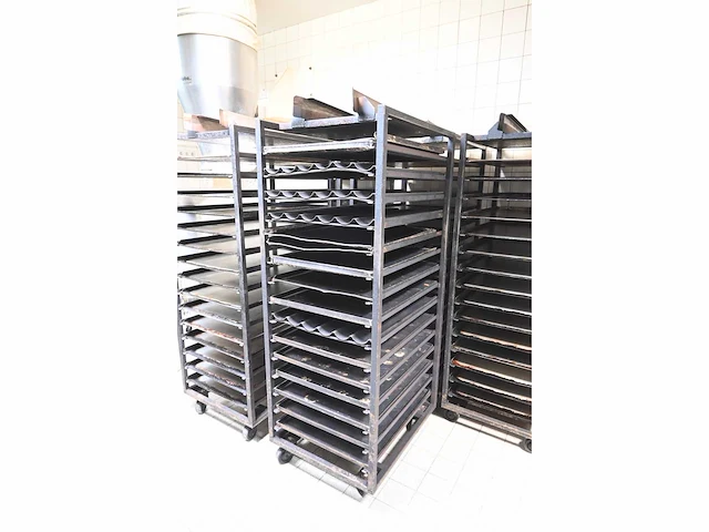 Hein 15-delige rvs ovenwagen (4x) - afbeelding 5 van  5