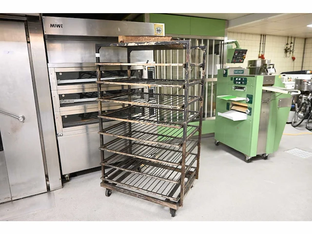 Hein 8-delige rvs ovenwagen (3x) - afbeelding 1 van  4