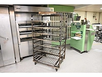 Hein 8-delige rvs ovenwagen (3x)