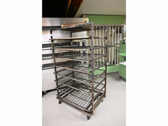 Hein 8-delige rvs ovenwagen (3x) - afbeelding 2 van  4