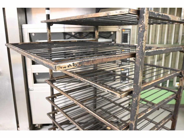 Hein 8-delige rvs ovenwagen (3x) - afbeelding 3 van  4