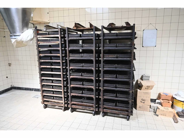 Hein 8-delige rvs ovenwagen (3x) - afbeelding 1 van  9