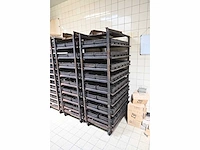 Hein 8-delige rvs ovenwagen (3x) - afbeelding 2 van  9