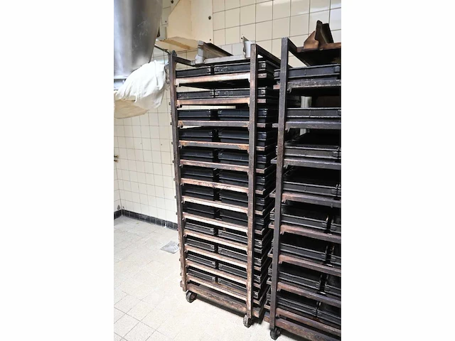Hein 8-delige rvs ovenwagen (3x) - afbeelding 4 van  9