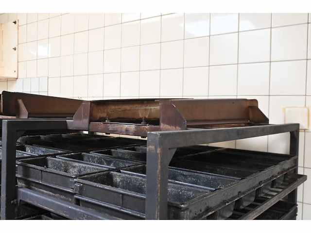 Hein 8-delige rvs ovenwagen (3x) - afbeelding 5 van  9