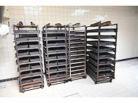 Hein 8-delige rvs ovenwagen (4x) - afbeelding 1 van  9