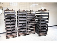Hein 8-delige rvs ovenwagen (4x) - afbeelding 2 van  9
