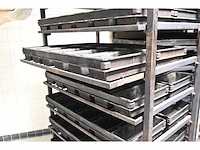 Hein 8-delige rvs ovenwagen (4x) - afbeelding 7 van  9