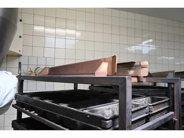 Hein 8-delige rvs ovenwagen (4x) - afbeelding 8 van  9