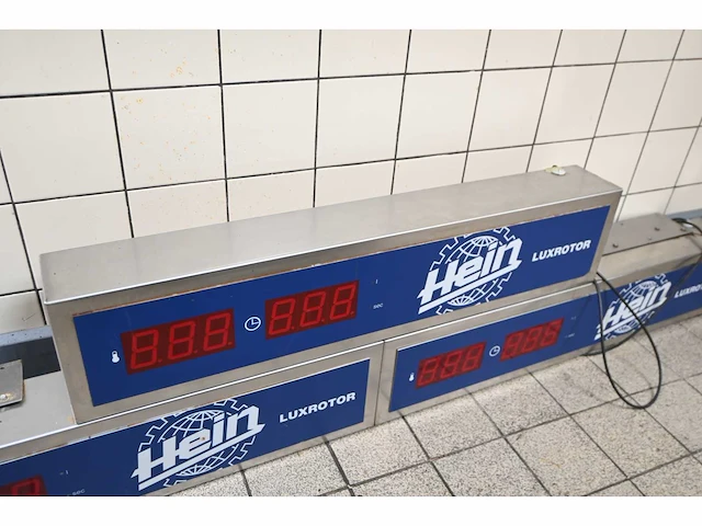 Hein luxrotor bakkerij rotatie oven met rvs afzuigkap (3x) - afbeelding 11 van  25