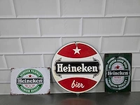Heineken - reclamebord (3x) - afbeelding 1 van  4