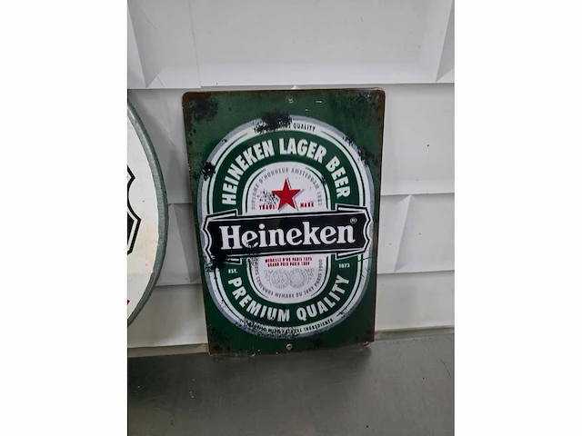Heineken - reclamebord (3x) - afbeelding 3 van  4