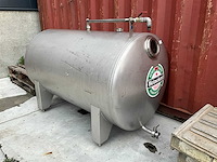 Heineken biertank - 1000 liter - opslagtank - afbeelding 1 van  12