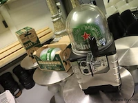 Heineken blad tapinstallatie incl. 3x fust - 29x39x62cm - afbeelding 1 van  6