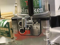 Heineken blad tapinstallatie incl. 3x fust - 29x39x62cm - afbeelding 2 van  6