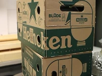 Heineken blad tapinstallatie incl. 3x fust - 29x39x62cm - afbeelding 5 van  6