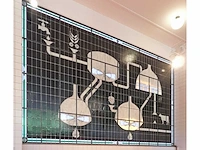 Heineken brouwerij - glas in lood wanddecoratie 610x380 - afbeelding 1 van  13