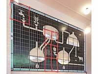 Heineken brouwerij - glas in lood wanddecoratie 610x380 - afbeelding 6 van  13