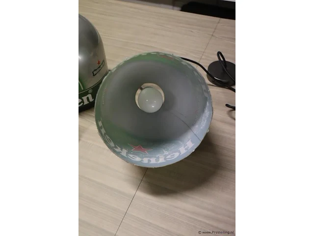 Heineken hanglampen met opdruk - 3 stuks - afbeelding 2 van  5