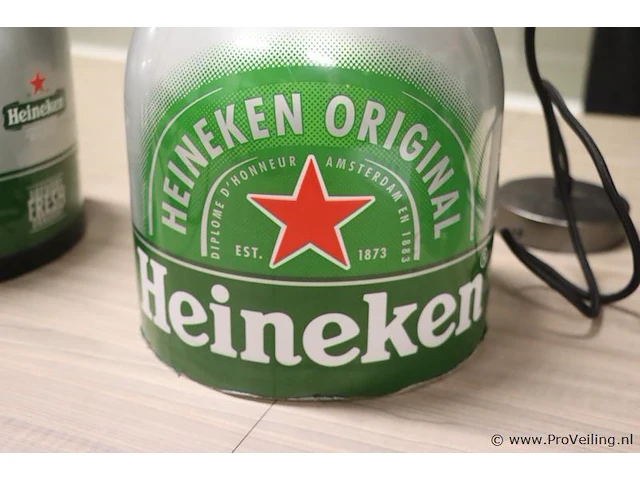 Heineken hanglampen met opdruk - 3 stuks - afbeelding 3 van  5