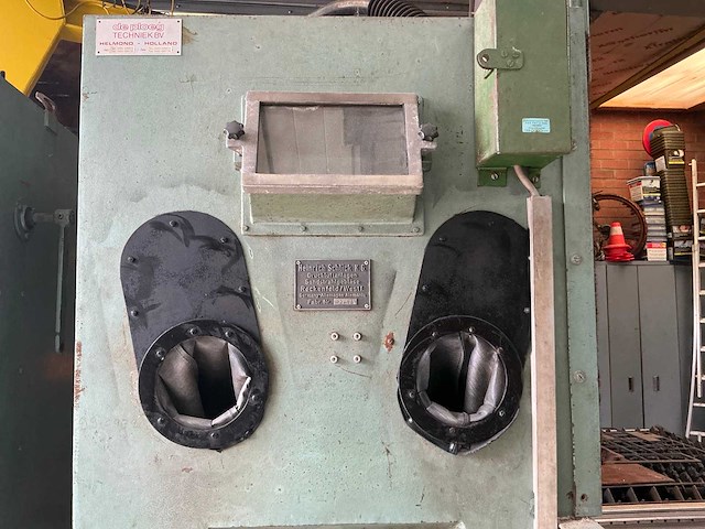 Heinrich schlick k.g. sandtrahlgeblase straalcabine - afbeelding 10 van  15