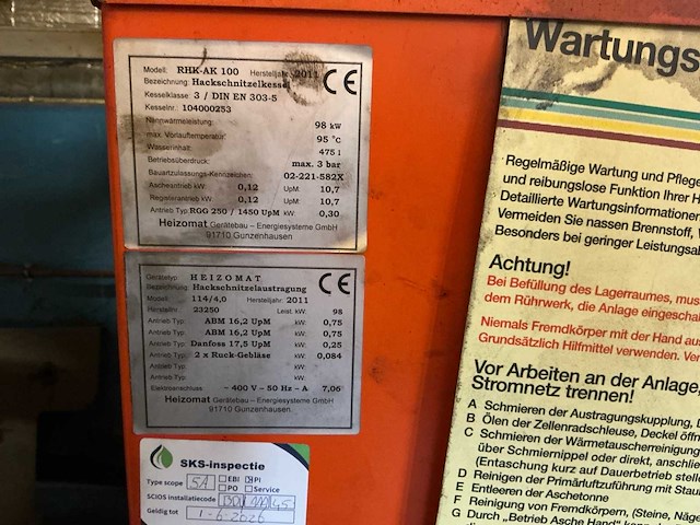 Heizomat hrk-ak 100 industriële verwarmingsinstallatie - afbeelding 25 van  38
