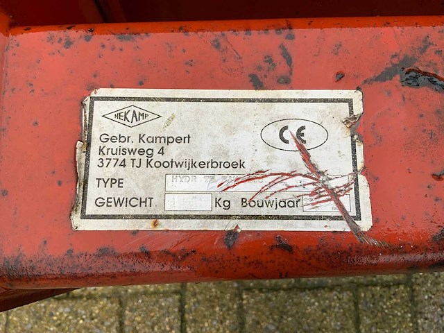 Hekamp - hydraulische schepbak - afbeelding 7 van  7