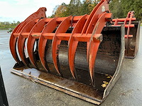 Hekamp kuilbak met bovenklem (grijper) graafbak/silagebak/voerbak - afbeelding 1 van  14