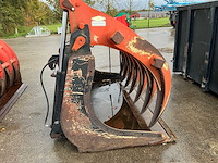 Hekamp kuilbak met bovenklem (grijper) graafbak/silagebak/voerbak - afbeelding 10 van  14